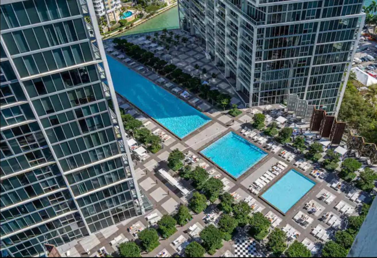*Iconic W Icon Condo/ Pool&Waterviews*Freespa* Маями Екстериор снимка